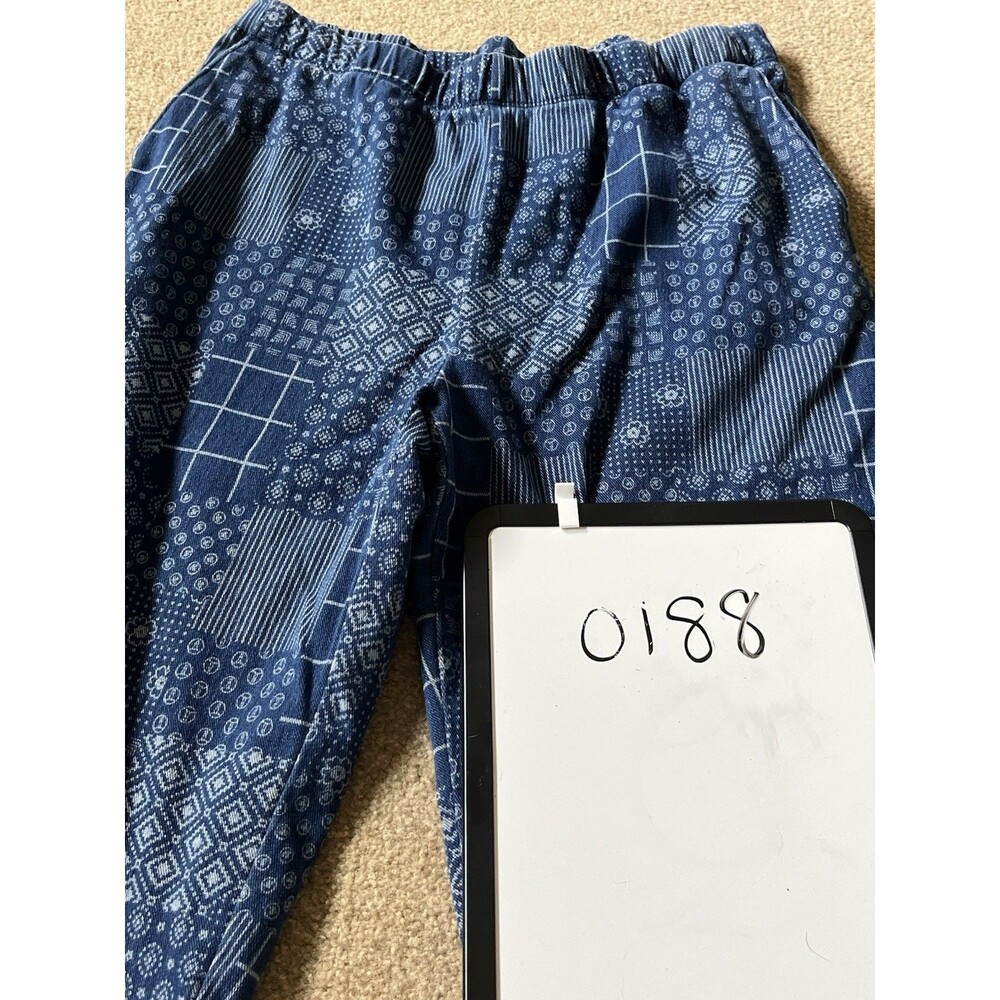 Land's End Patchwork Sport Knit Capri Pull On Cropped Pants Land's End Medium - Picture 6 of 6